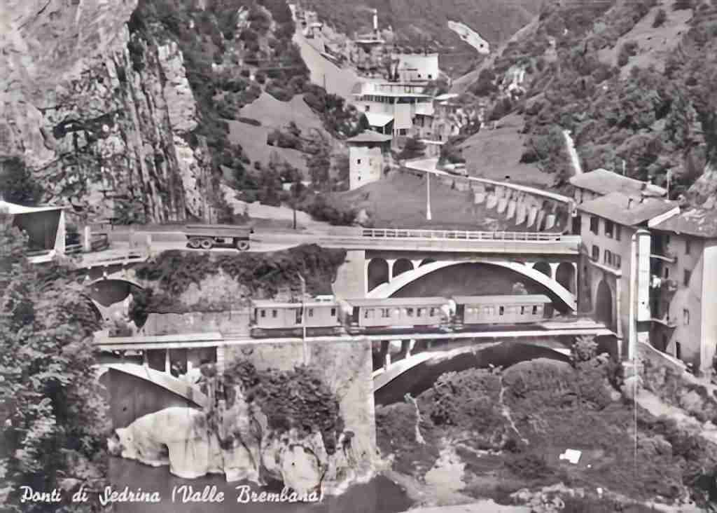 I ponti di Sedrina anno 1960