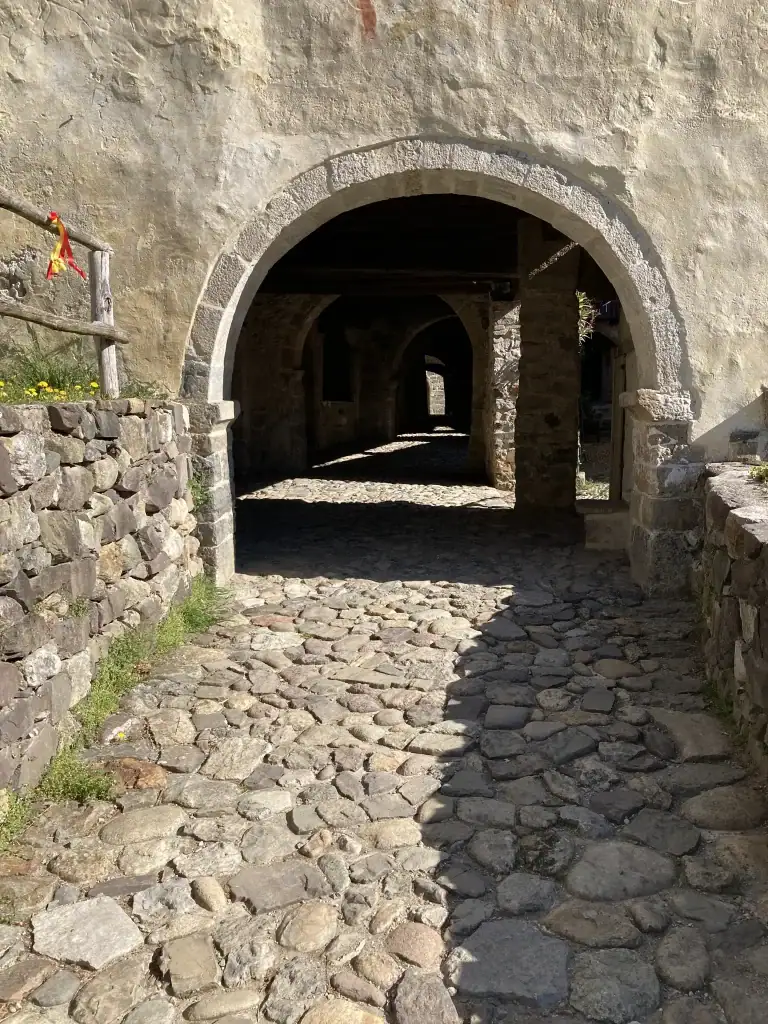 Via Porticata vista opposta