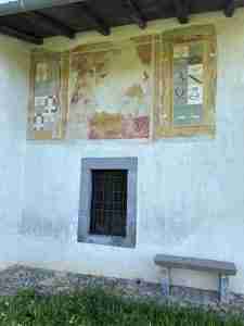 Dettaglio Affresco Laterale chiesa di San Ludovico