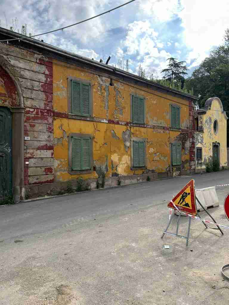Fronte destro Portineria