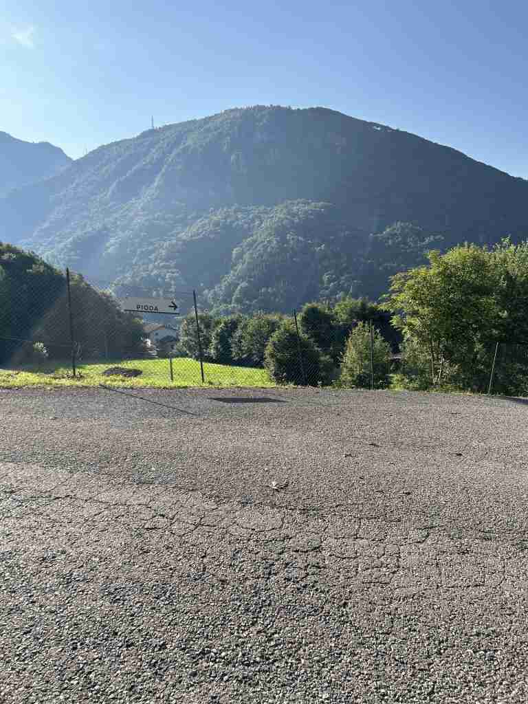 Monte Zucco 1232 m s.l.m e direzione Pioda