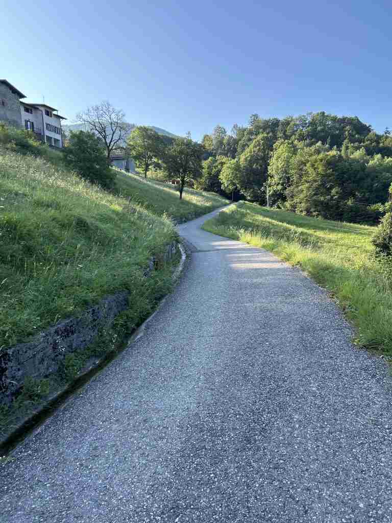 Salita verso San Gallo