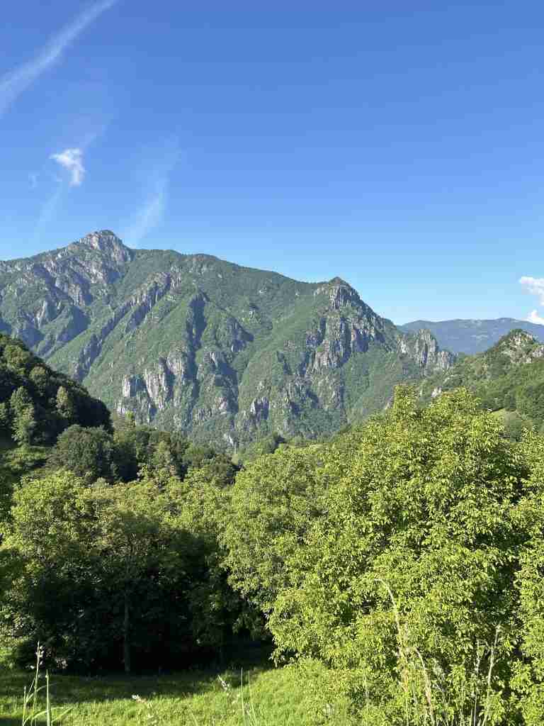 Visuale dalla località panoramica