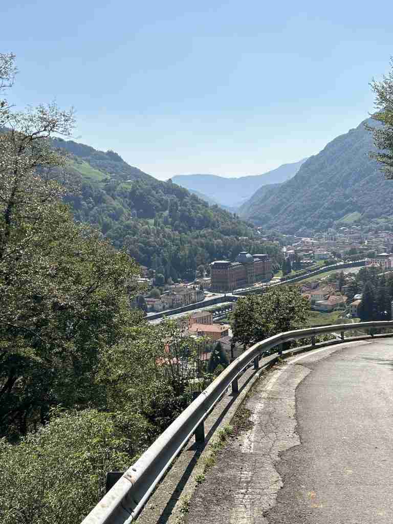 Vista su San Pellegrino da via Torre