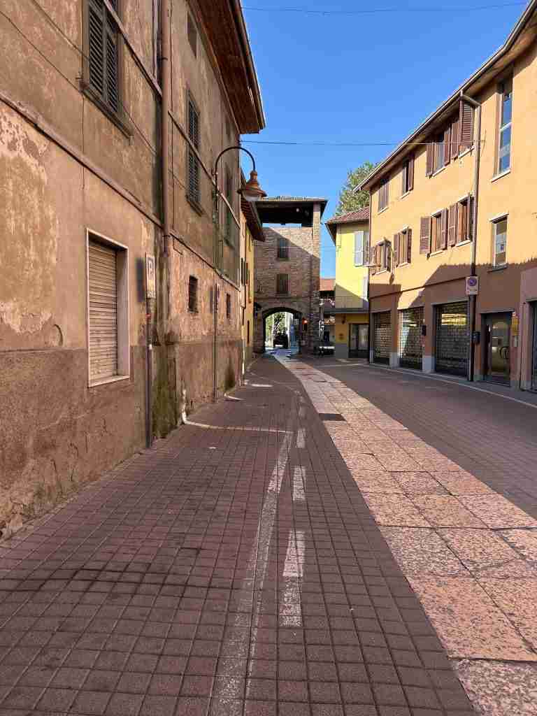 Porta Moringhello vista dall'interno