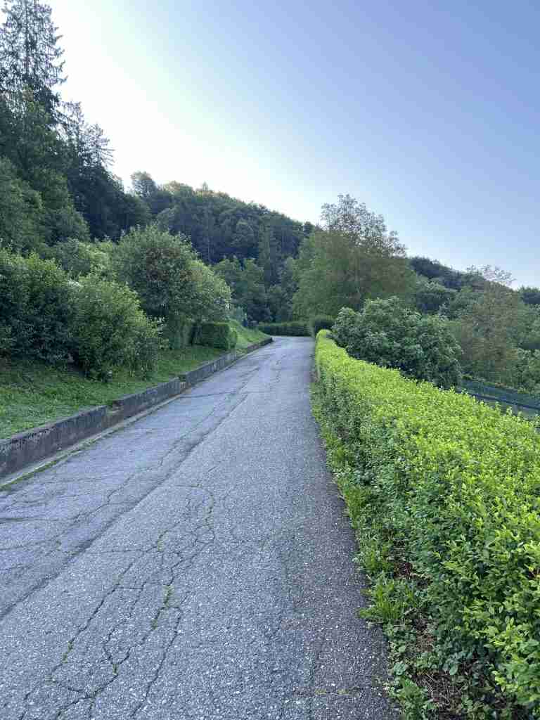 Percorso verso San Gallo