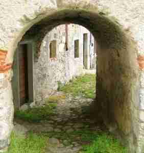 Sottopasso a Volta presso Cà Boffelli