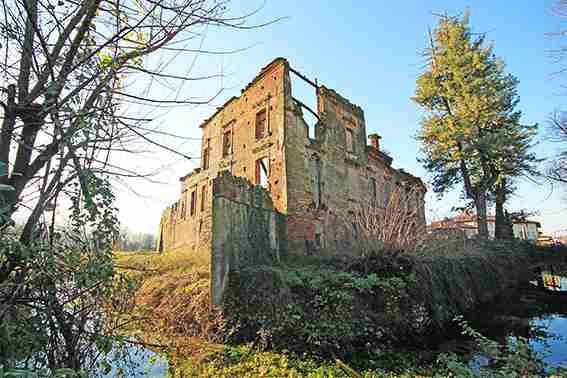 Castel Liteggio vista da sinistra - Anno 2014