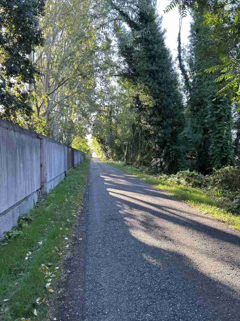 Muro perimetrale Castello lungo Via Riserva