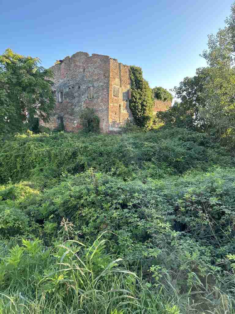 Parte del Castello rivolta verso il parco interno