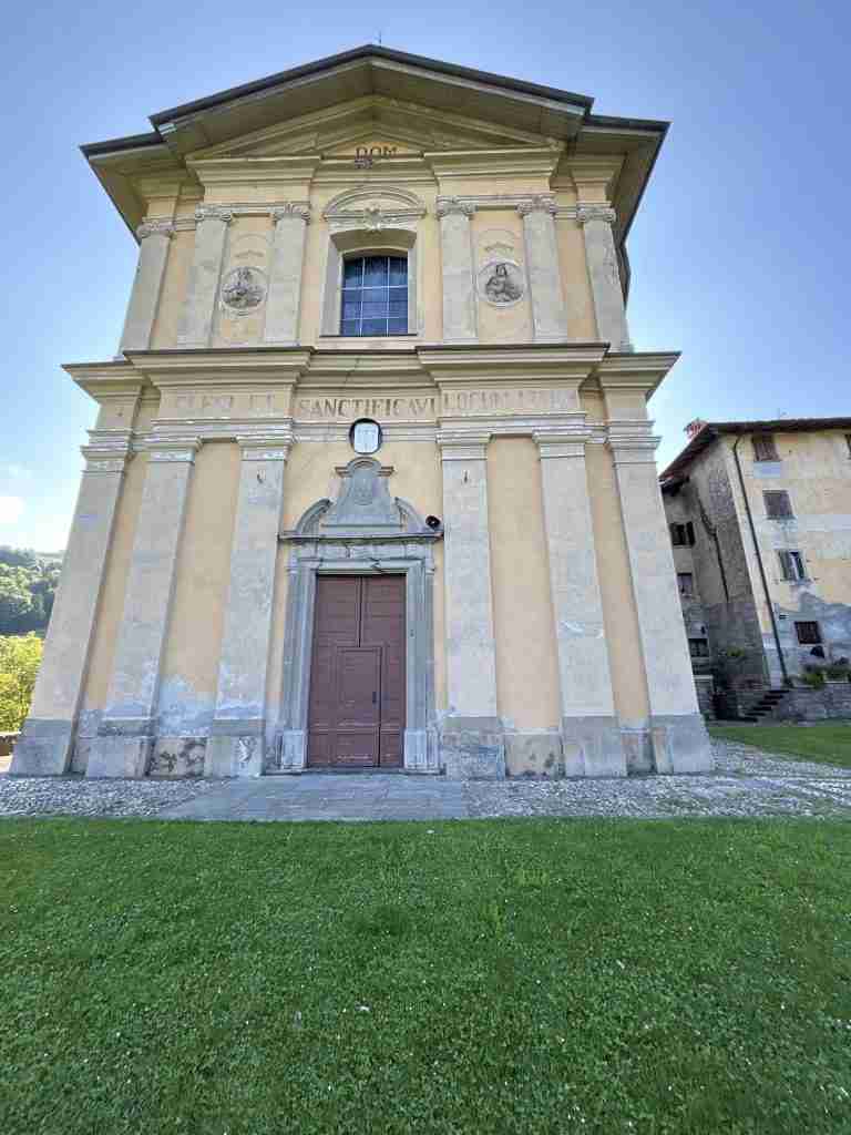 Santuario Madonna della Costa - Retro