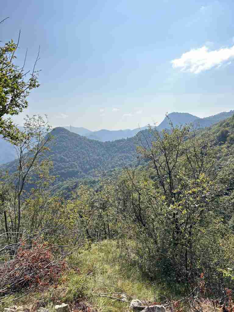 Vista sui monti circostanti