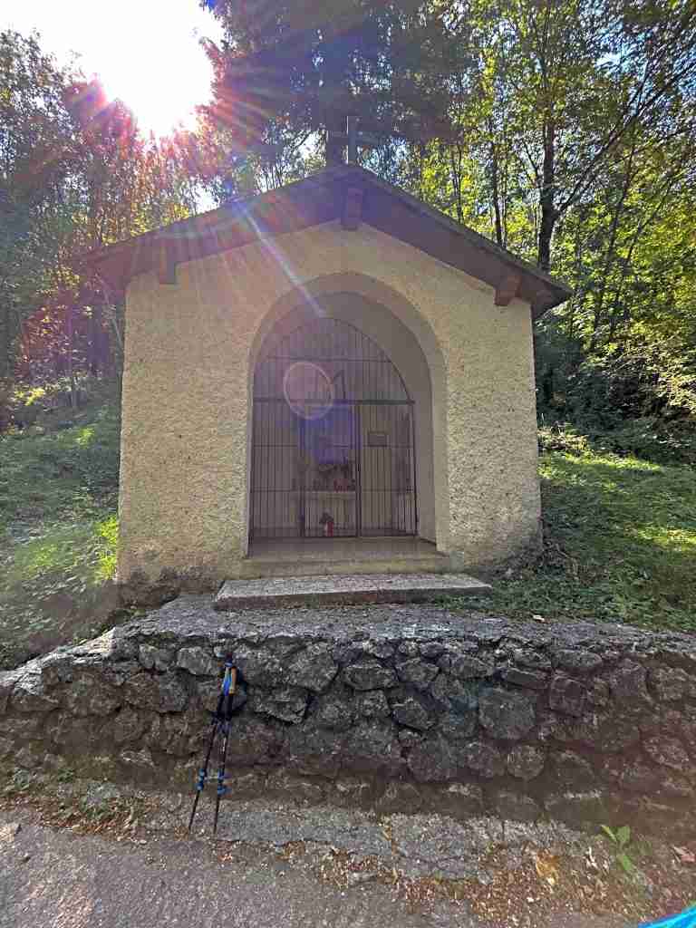 Santella Mariana su strada verso Alino