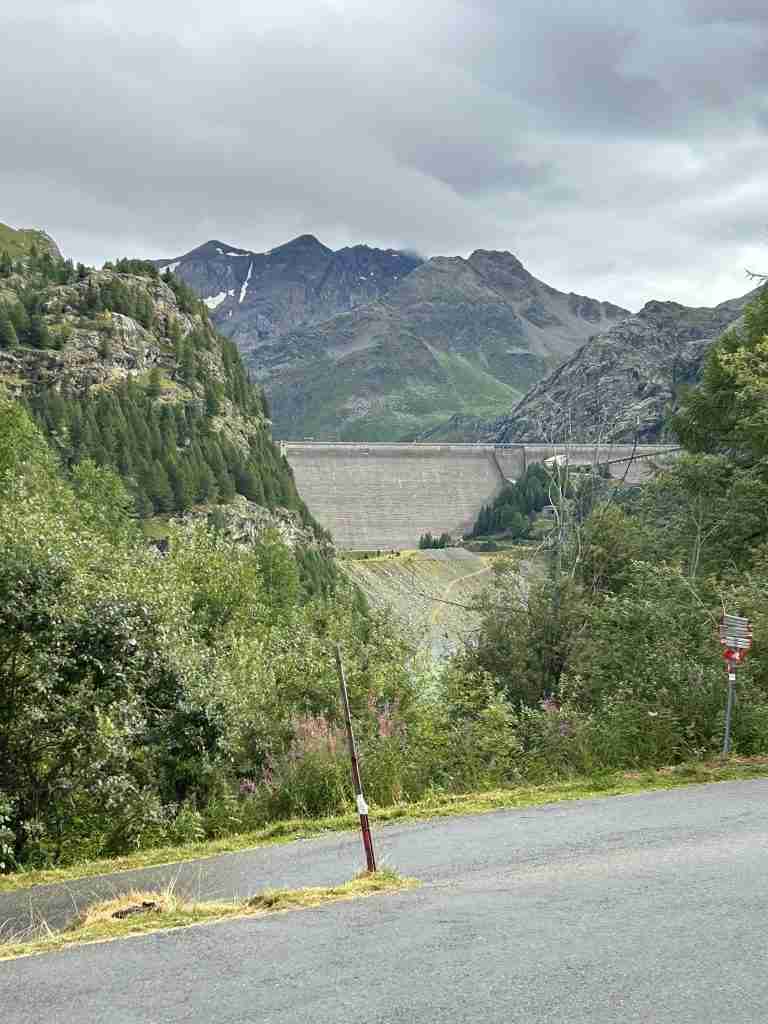 Vista diga Alpe di Gera da Campo Moro