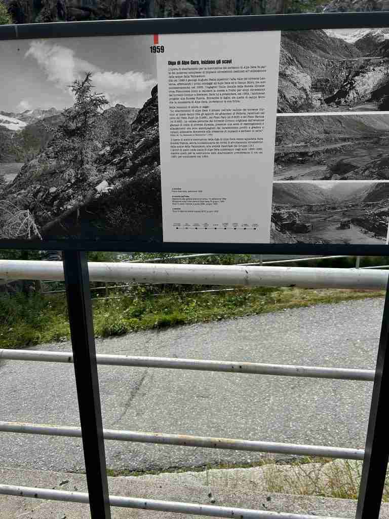 1959 Inizio Lavori Diga di Alpe Gera