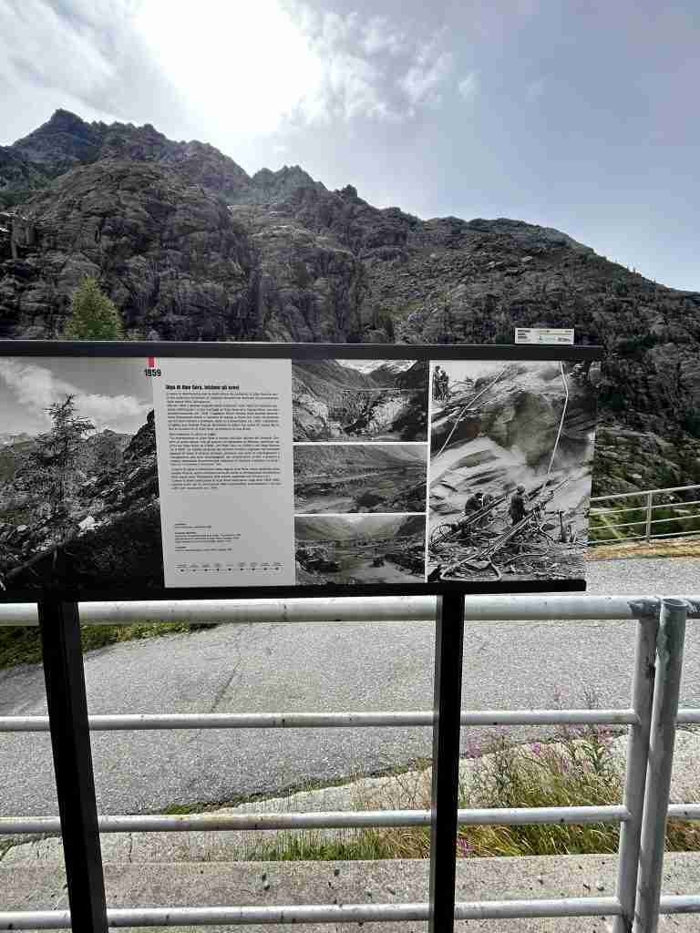 1959 Inizio Scavi Diga di Alpe Gera