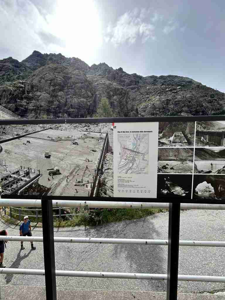1962 Costruzione Sbarramento Diga Alpe Gera