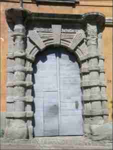 Portale ex Palazzo Passi Città Alta BG