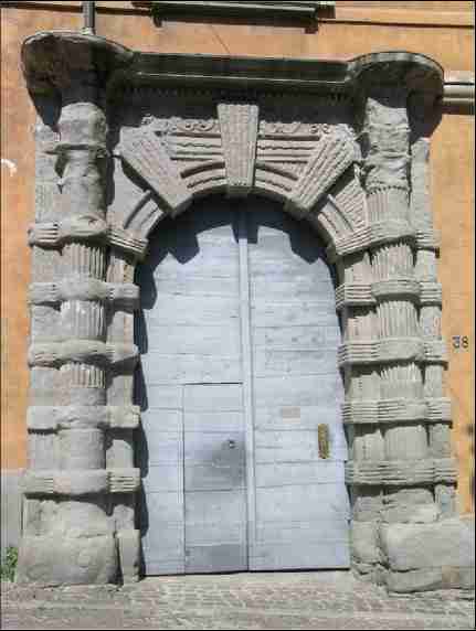 Portale ex Palazzo Passi Città Alta BG