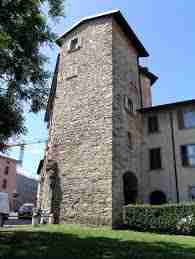 Porta Torre Sub Foppis via Porta Dipinta Città Alta Bergamo