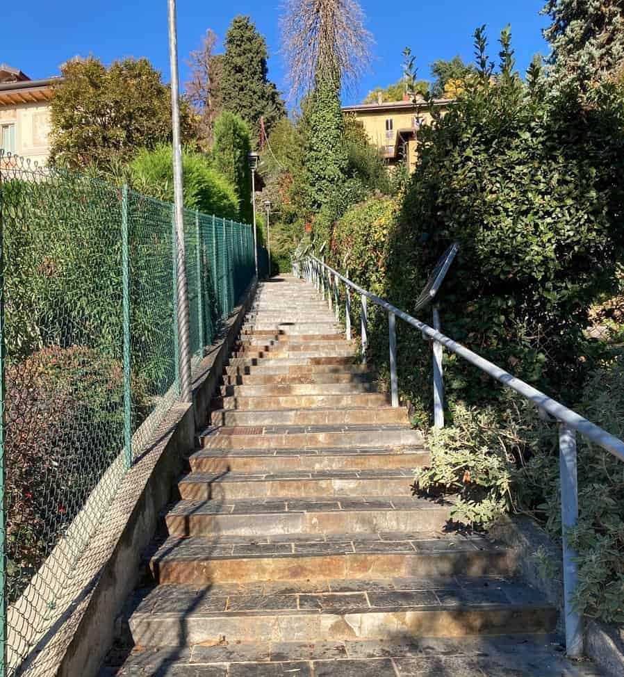 Scaletta dell'Orto Botanico (BG)