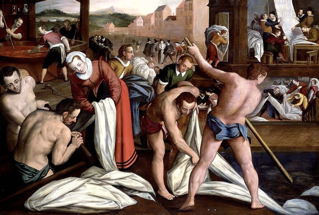 FOLLATURA E TINTURA - ISAAC CLAESZ - 1594 - I SONZOGNO PANNARI